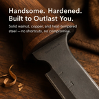 TerraWeave Kerti Kés Rozsdamentes Pengevel és Tokkal