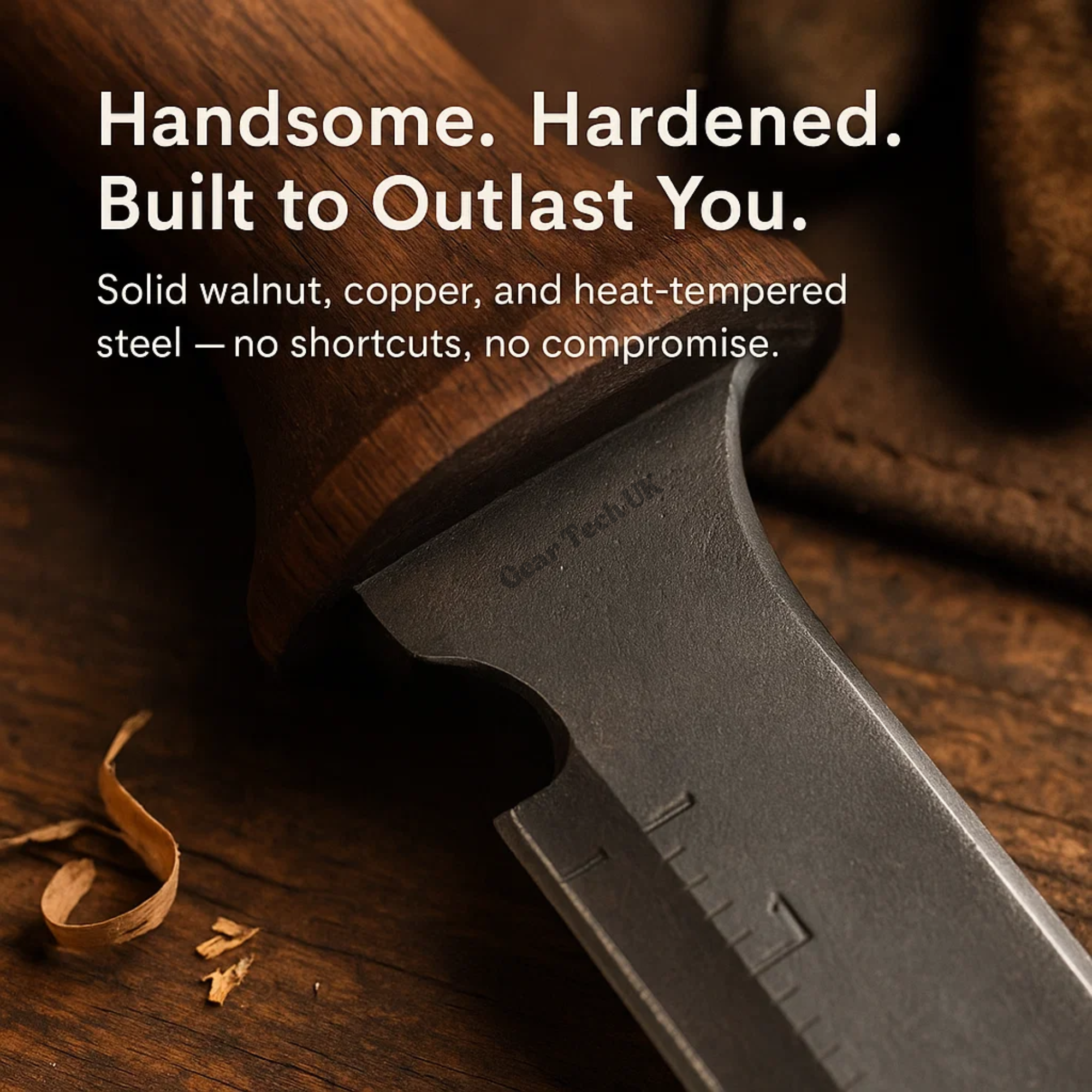 TerraWeave Kerti Kés Rozsdamentes Pengevel és Tokkal