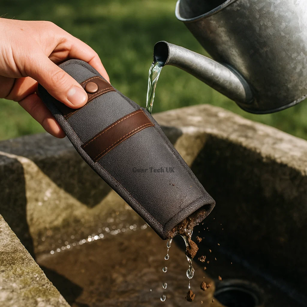 Pisau Taman GreenForge Dengan Bilah Anti Karat dan Sarung