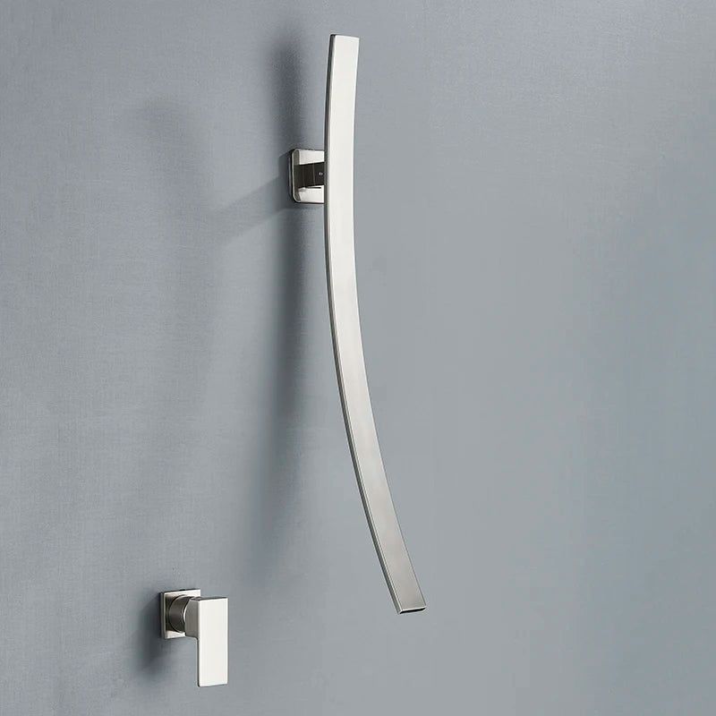 Robinet cu pârâu Aeris Arc, modern, minimalist, pentru baie