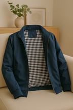 LyraCore スリムフィット メンズ 軽量 ボンバージャケット 春秋用 ストリートウェア