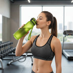Borraccia Sportiva HydrsalHero con Indicatori di Tempo e Cannuccia 1 Litro Idratazione