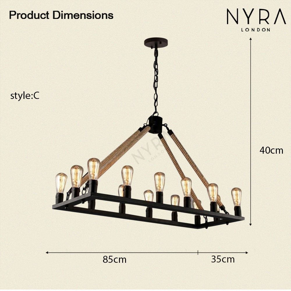 Harlow Bauernhaus Kronleuchter