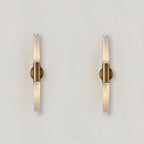 Lyra glassstanglampe, nordisk moderne belysning for kjøkken og oppholdsrom