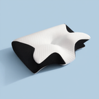 Orthopedic Contour Pillow With Memory Foam For Neck Support