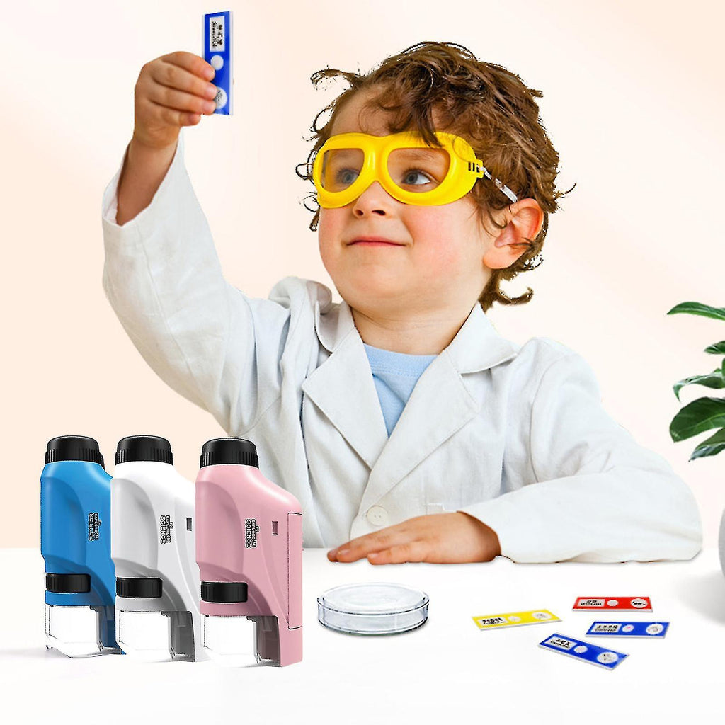 Kinder-Mikroskop-Set zum Entdecken winziger Welten