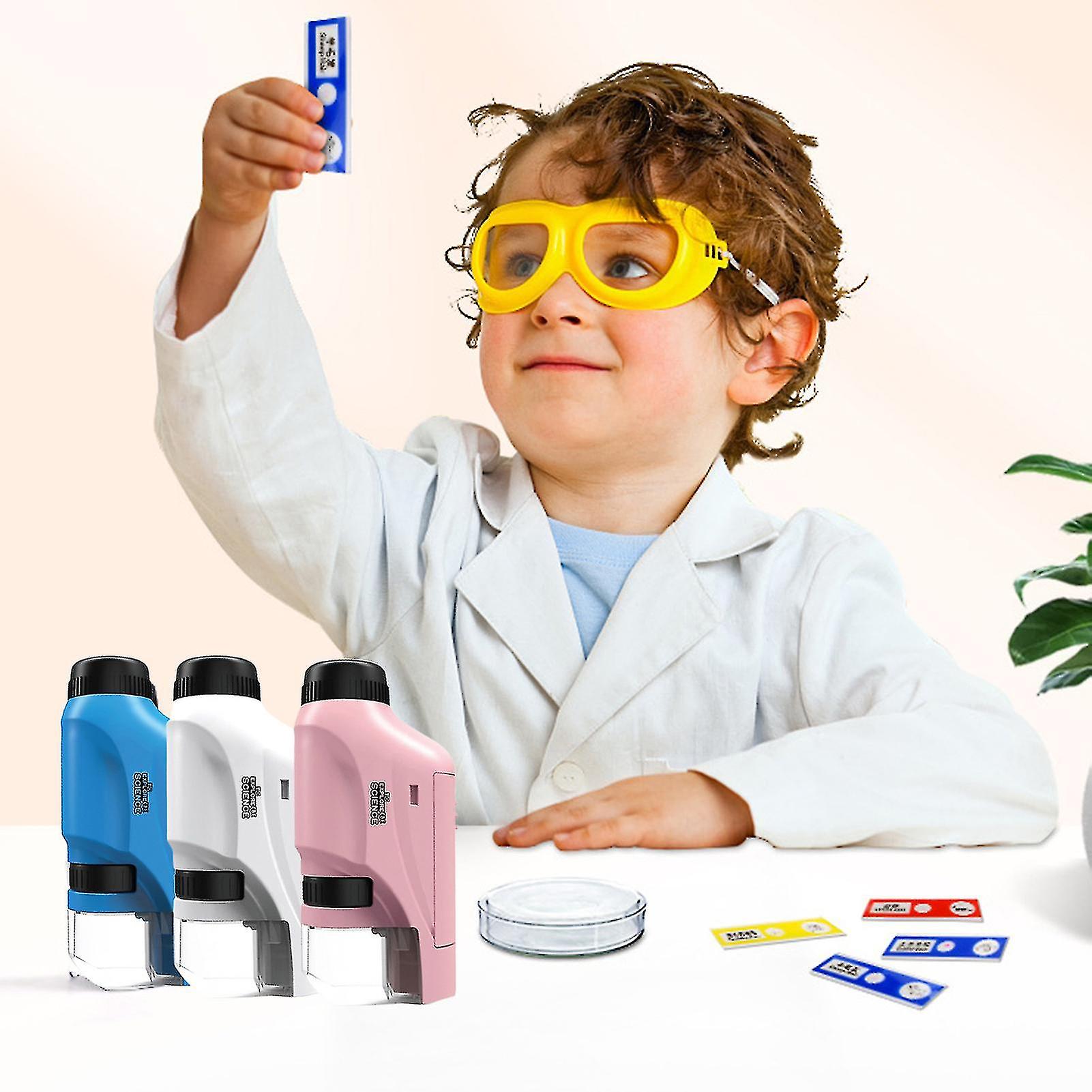 Kinder-Mikroskop-Set zum Entdecken winziger Welten