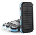 LyraCharge 30000mAh napelemes power bank IP67 vízálló