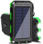 LyraCharge solcelle powerbank 500000mAh IP67 vanntett