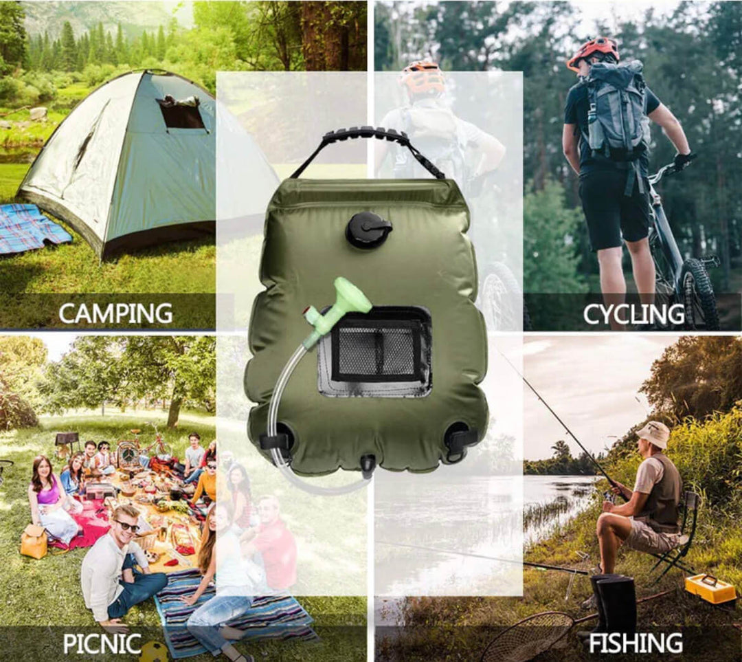 Beg Mandi AstraTrail Dengan Hos Boleh Tanggal dan Suis