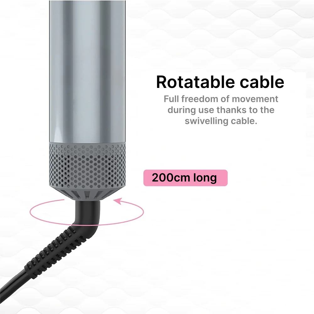 Estilizador de cabello AirStyler con regulación de calor suave para todo tipo de cabello