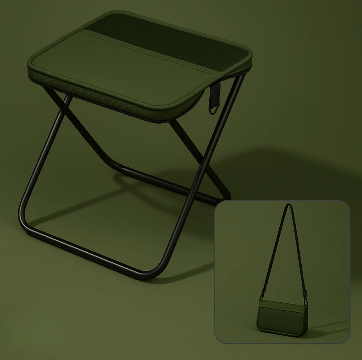 Portable Foldable Seat for On-the-Go Comfort