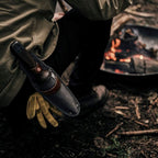 Cuchillo de Supervivencia al Aire Libre TrailForge Pro Grip con Mango Ergonómico y Hoja Duradera