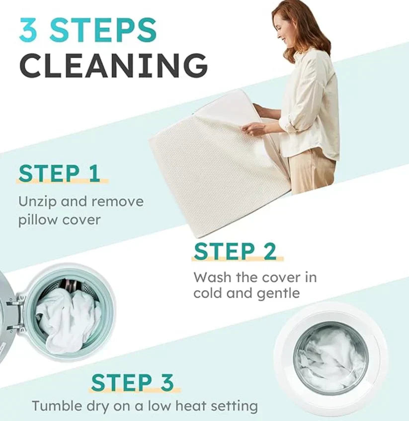 Bantal Wedge AeroRise Untuk Melegakan Berdengkur, Apnea Tidur, Dan Sokongan Refluks