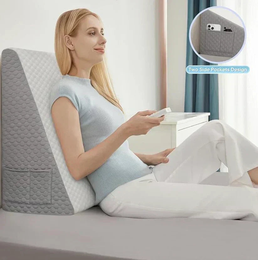 Bantal Wedge AeroRise Untuk Melegakan Berdengkur, Apnea Tidur, Dan Sokongan Refluks