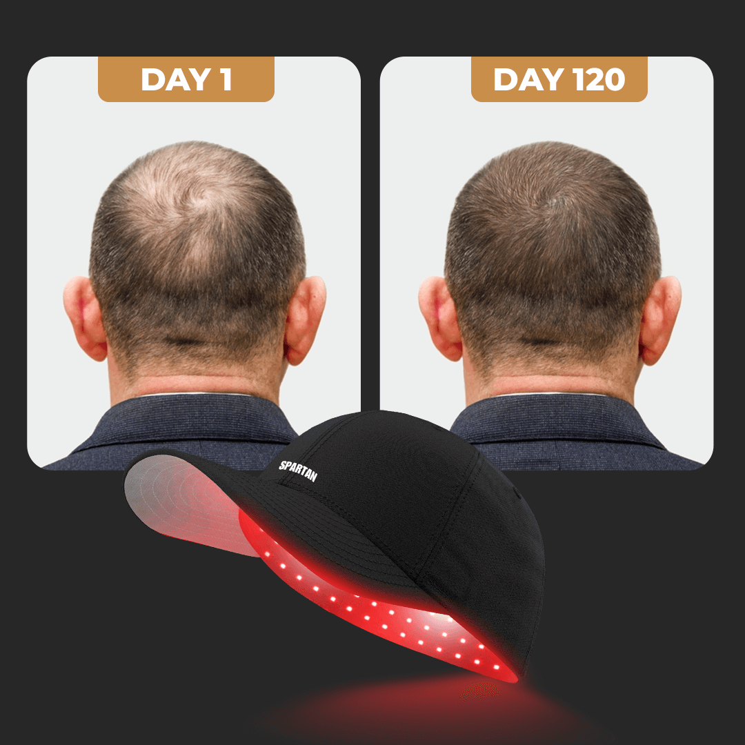 Red LED Light Therapy Cap for Scalp Care & Hair Wellness Routine