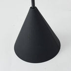 现代艺术风格黑色雕塑形落地灯