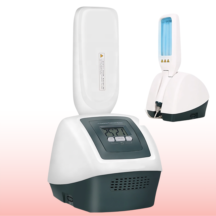 مصباح نوفالوكس للعلاج الضوئي المنزلي بالأشعة فوق البنفسجية ب لعلاج الصدفية، البهاق، والأكزيما