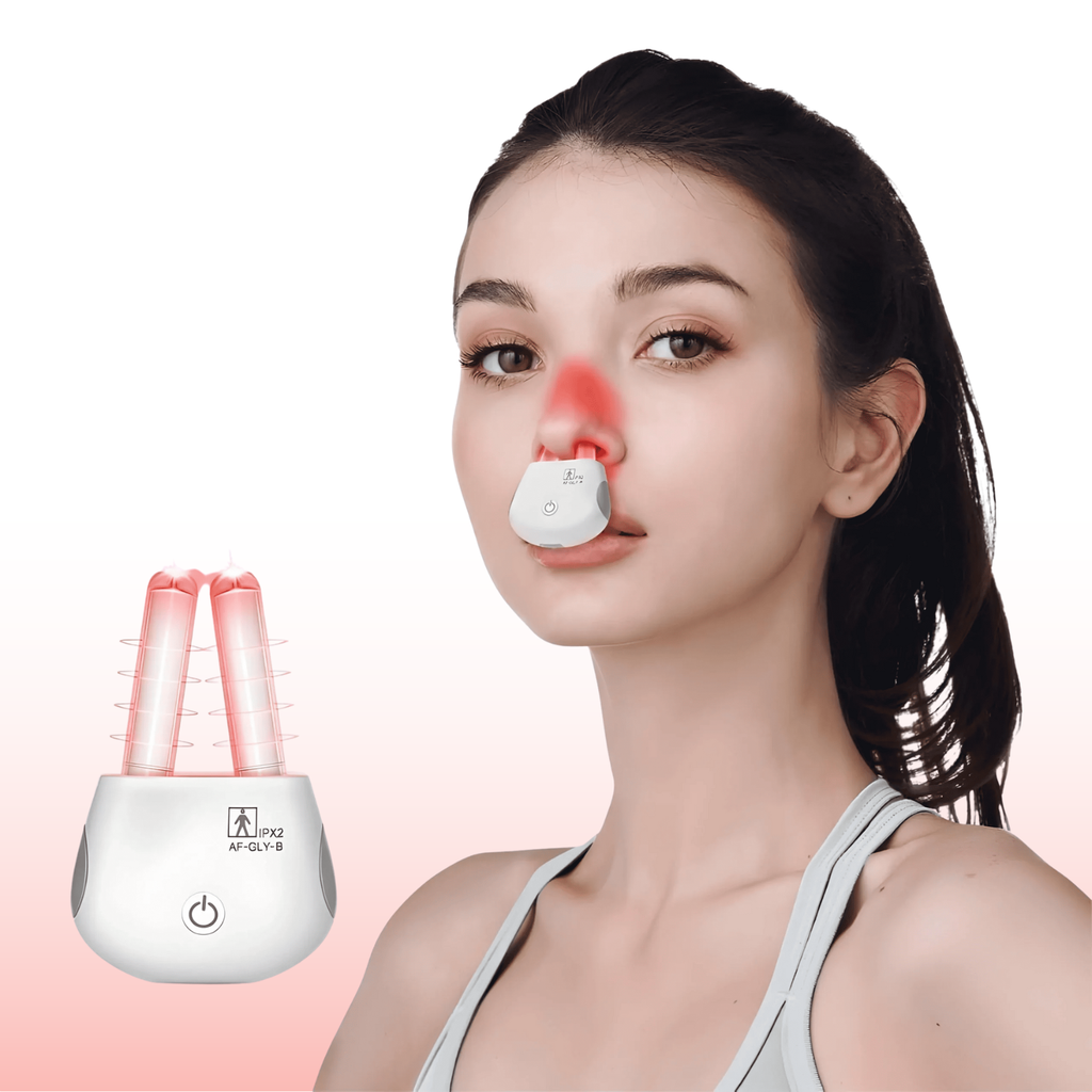 علاج الأنف بالضوء الأحمر NoseNova لتخفيف الجيوب الأنفية والاحتقان