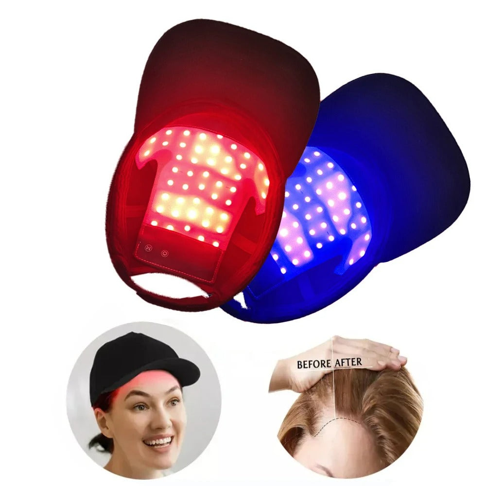 Czapka Hairglow Pro z terapią światłem podczerwonym na przerzedzenie włosów