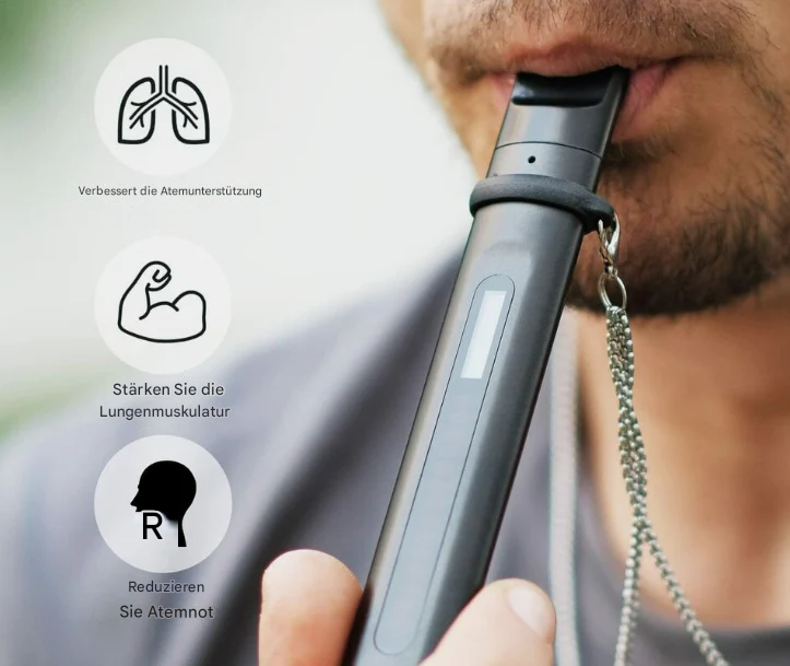 Breathboost okos légzéstréner sportolóknak a tüdőerő növeléséhez