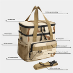 Insulated Cooler Backpack for Fresh Food and Drinks