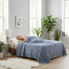 Pamut jákómintás takaró otthoni díszítéshez