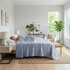 Pamut jákómintás takaró otthoni díszítéshez