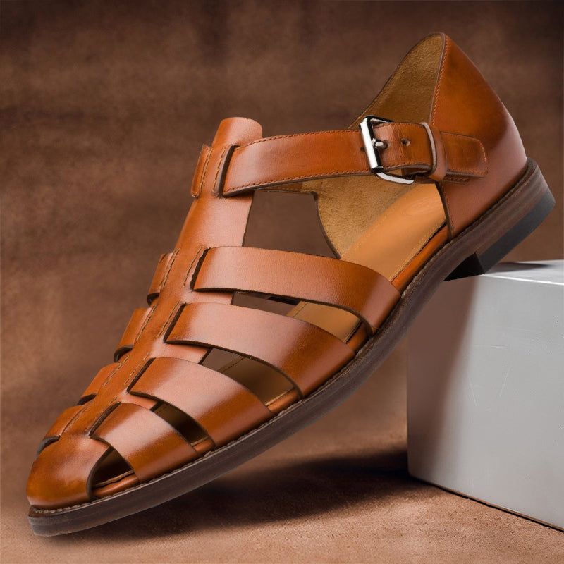 Sandalias de cuero para hombre Julius, estilo y comodidad todo el día