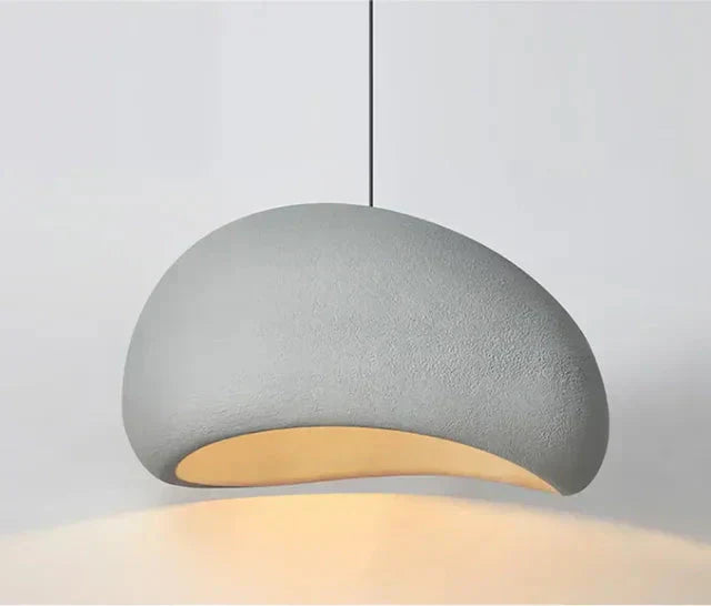 Lampada da designer Cavelle in cemento con accento geometrico moderno