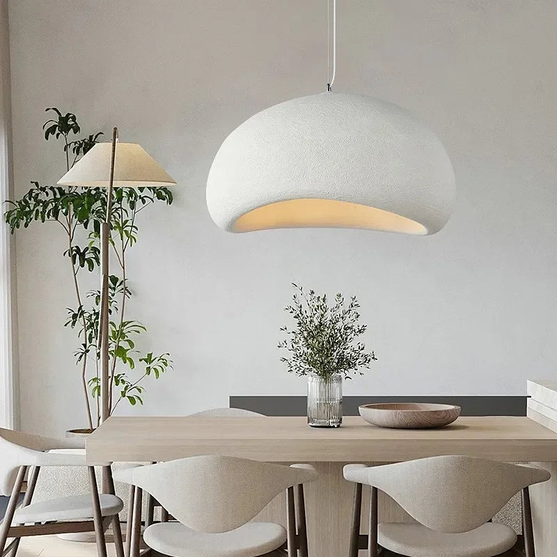 Lampada da designer Cavelle in cemento con accento geometrico moderno