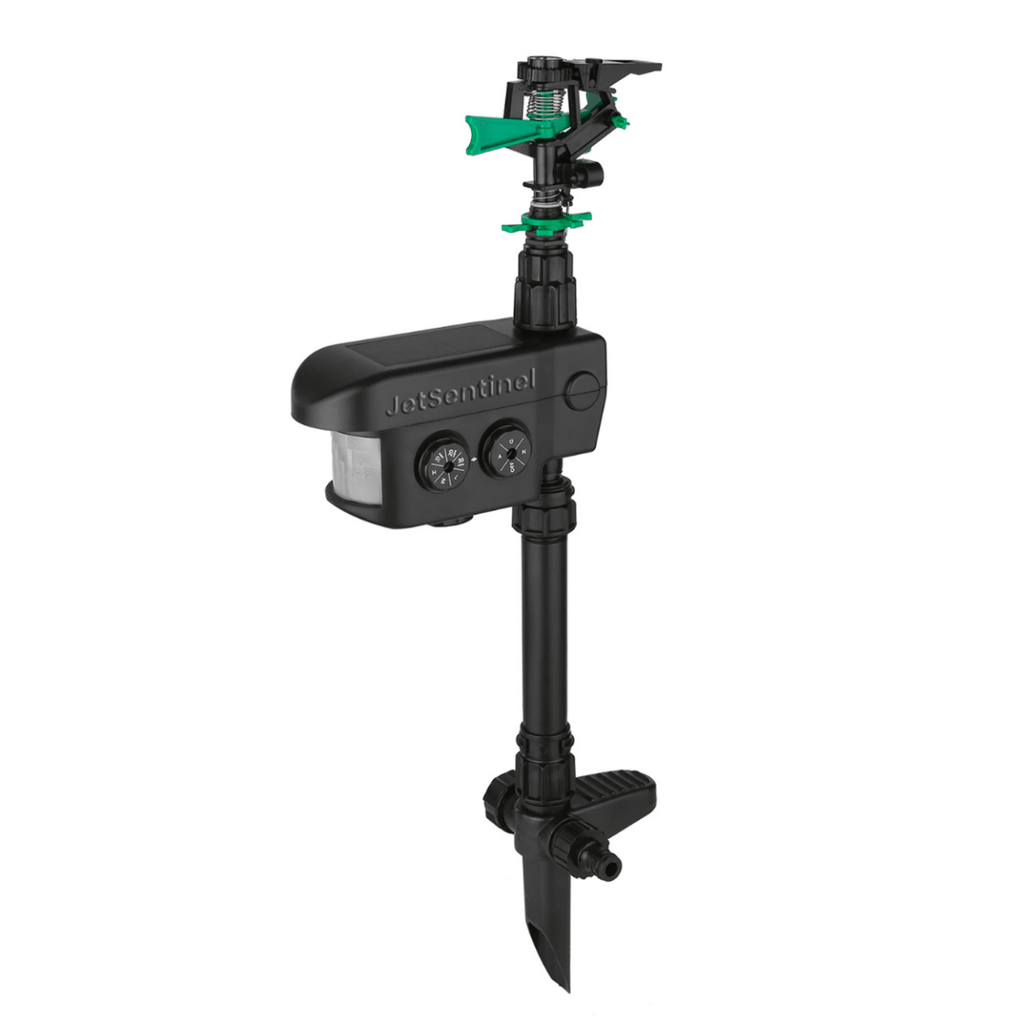 Professional Solar Motion-Activated Water Deterrent for Wildlife & Garden Pests