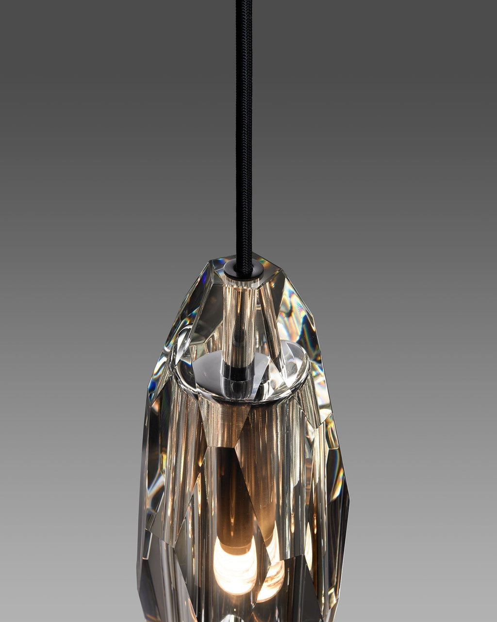 Lámparas colgantes LED de cristal K9 de cobre completo premium Asterra