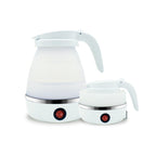 Portable Silica Gel Travel Kettle With Foldable Design, Universal Plug For On The Go