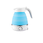 Portable Silica Gel Travel Kettle With Foldable Design, Universal Plug For On The Go