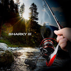 بكرة KastKing Sharky III الدوارة مع قوة سحب 18 كجم لصيد الباس والبايك