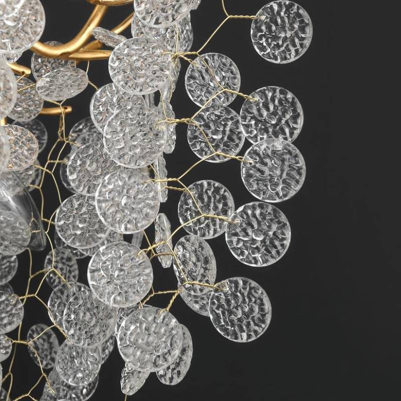 Luksuriøs Krystal Vedhæng Lysekrone Til Moderne Stuebelysning