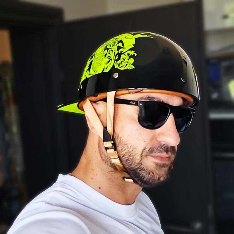 ZenForge DOT Rated Half-Helmet Baseball Style ABS Shell EPS – petprovac