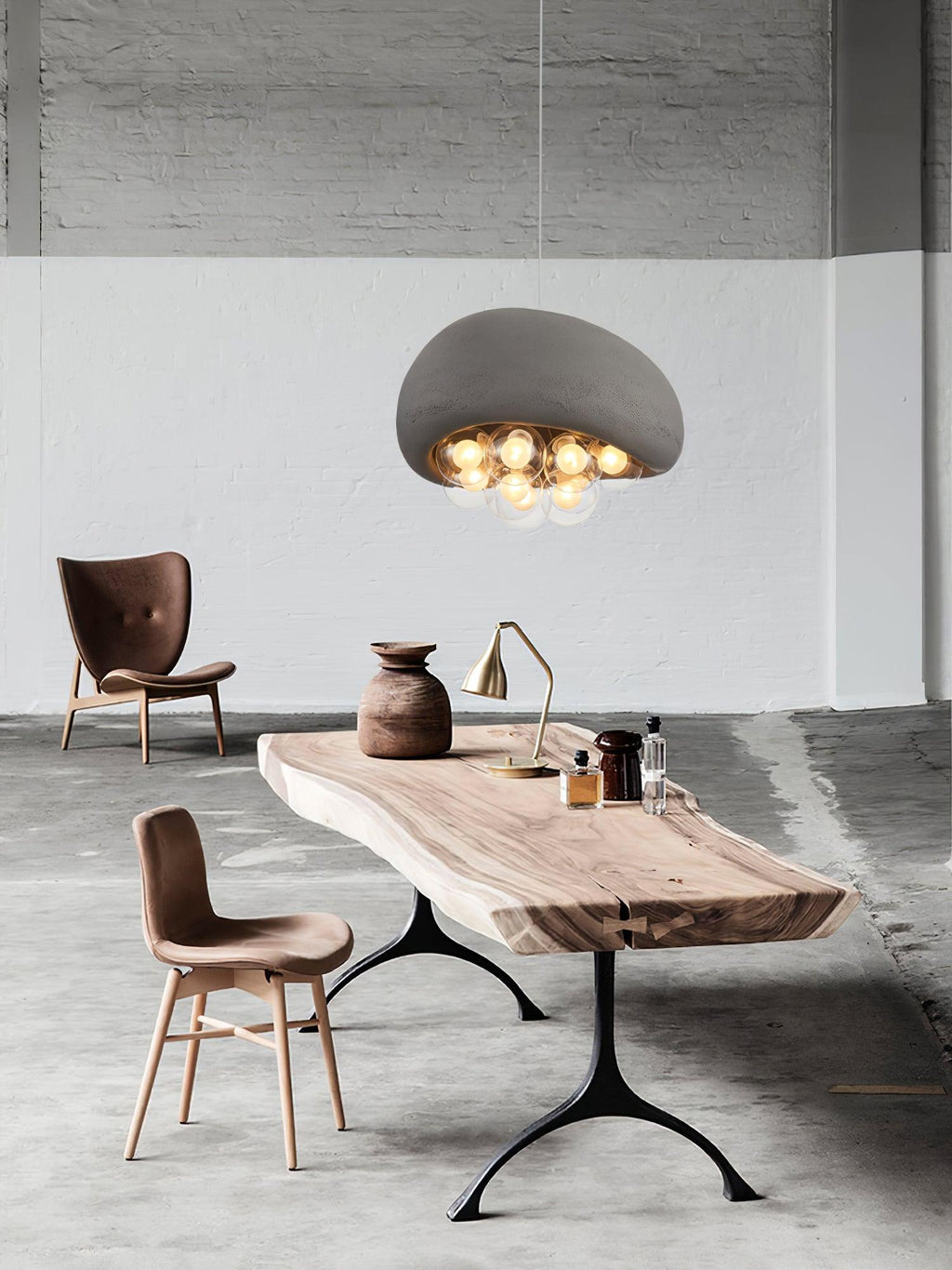 LuminaBubbles Függőlámpa Buborékszférás Mintával