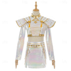 Kpop Halloween Costume Girls Holographic Outfit