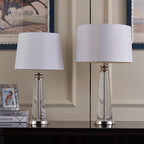 现代水晶台灯，适用于卧室和客厅