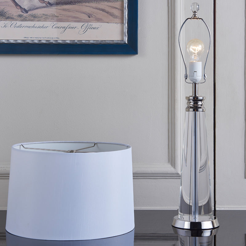 现代水晶台灯，适用于卧室和客厅