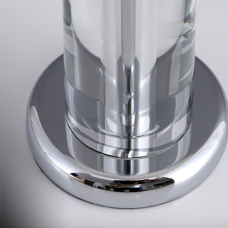 现代水晶台灯，适用于卧室和客厅