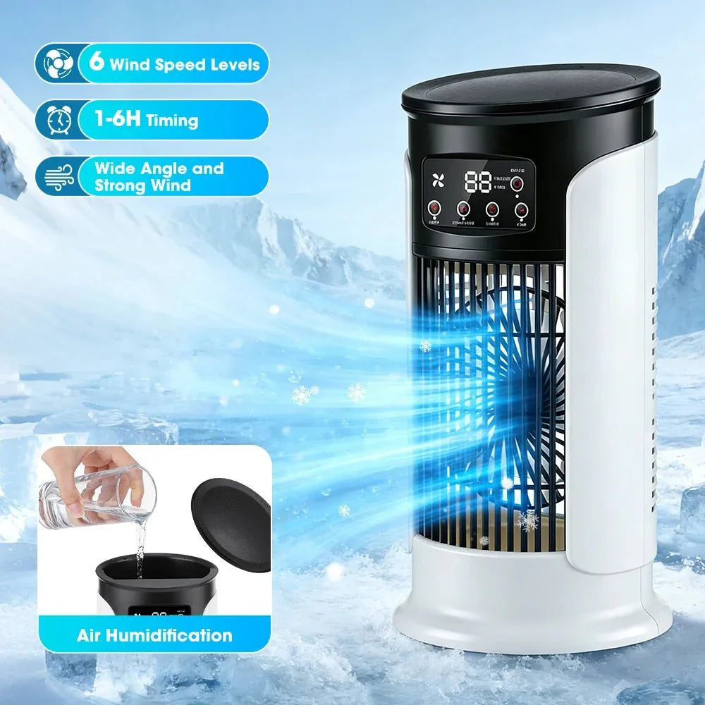 3-in-1 air cooler for refreshment and comfort