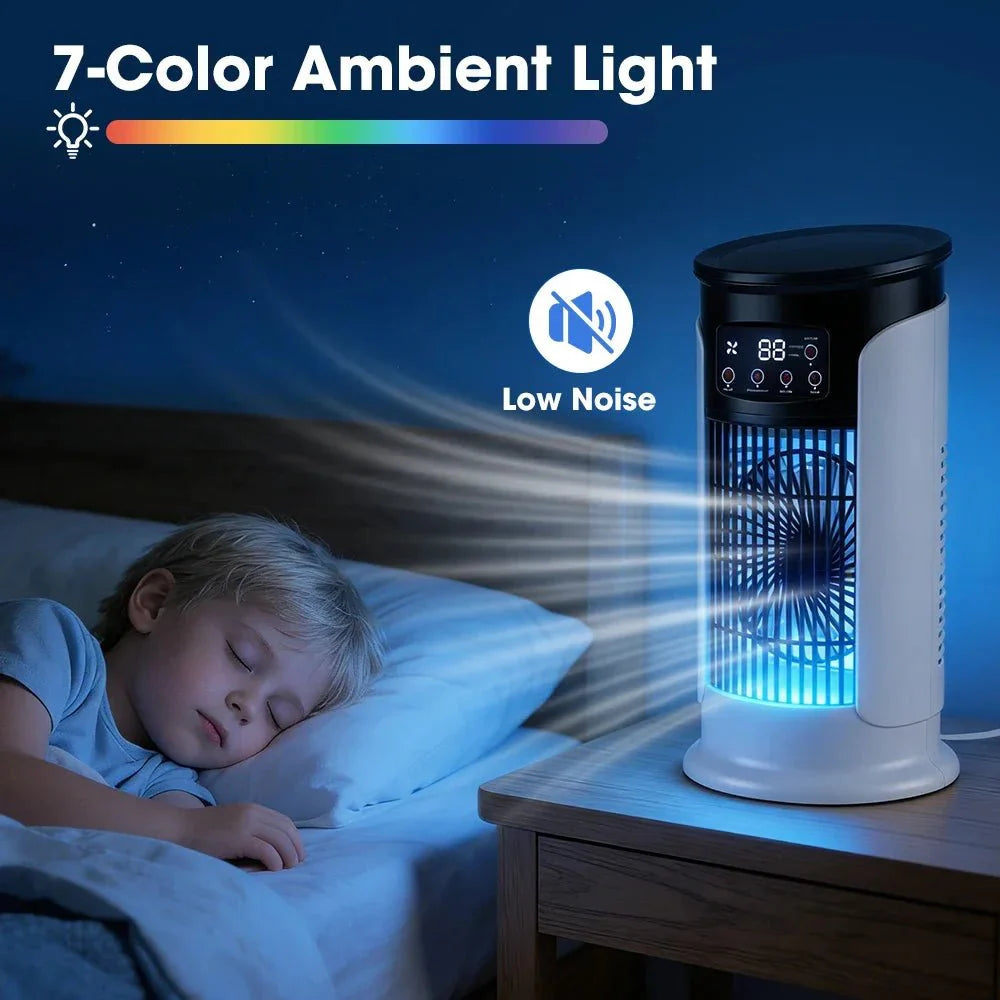 3-in-1 air cooler for refreshment and comfort