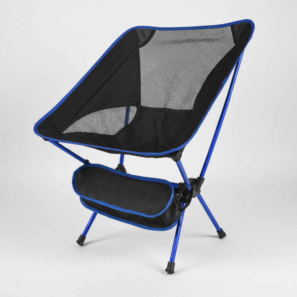 Ergonomická skládací kempingová židle pro venkovní odpočinek