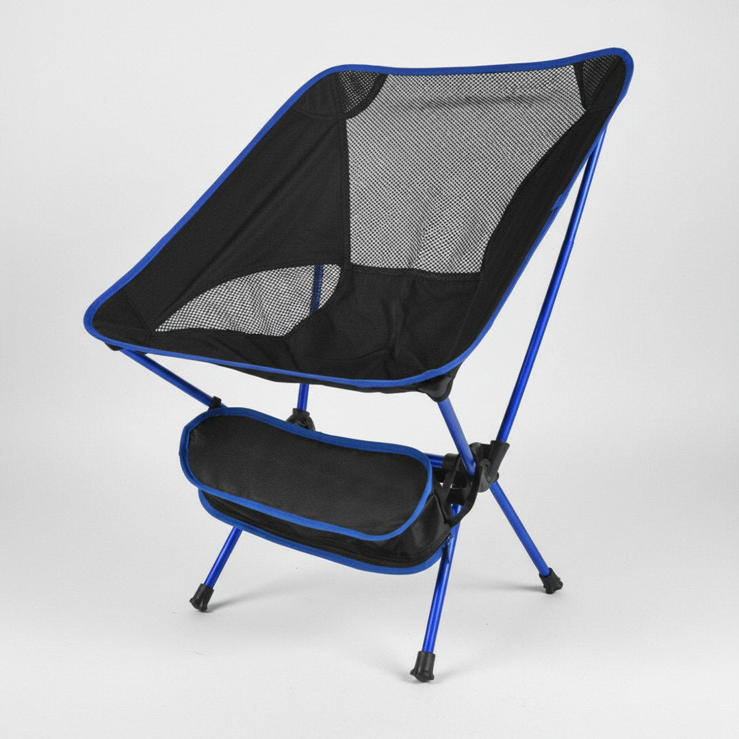 Ergonomická skládací kempingová židle pro venkovní odpočinek