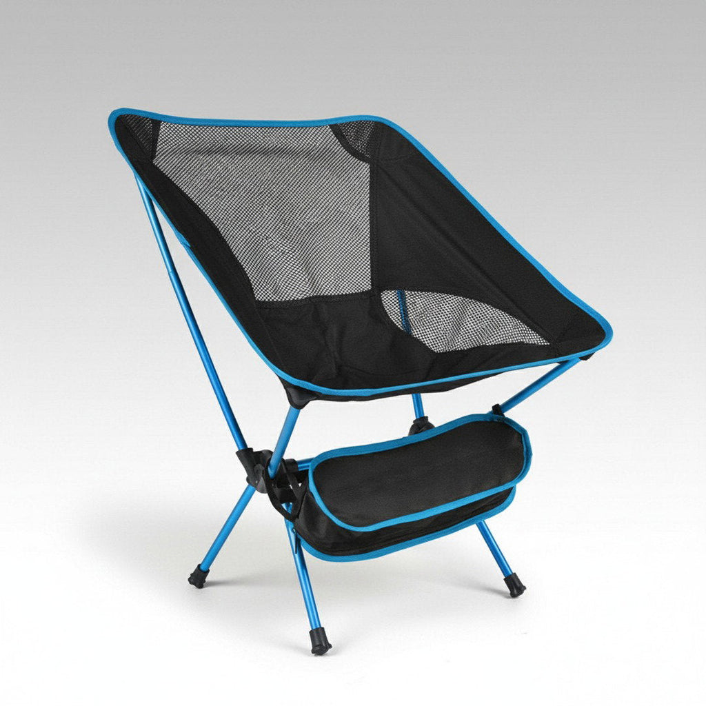 Ergonomická skládací kempingová židle pro venkovní odpočinek