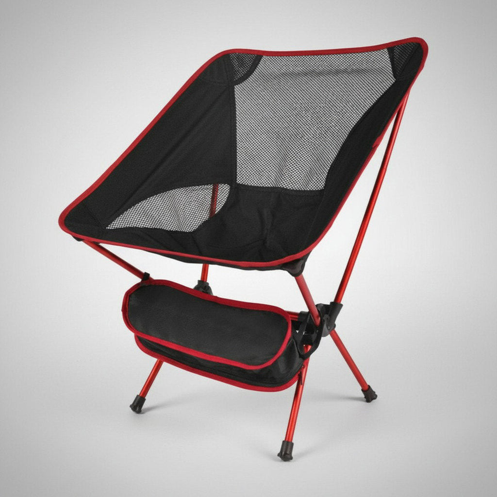 Ergonomická skládací kempingová židle pro venkovní odpočinek
