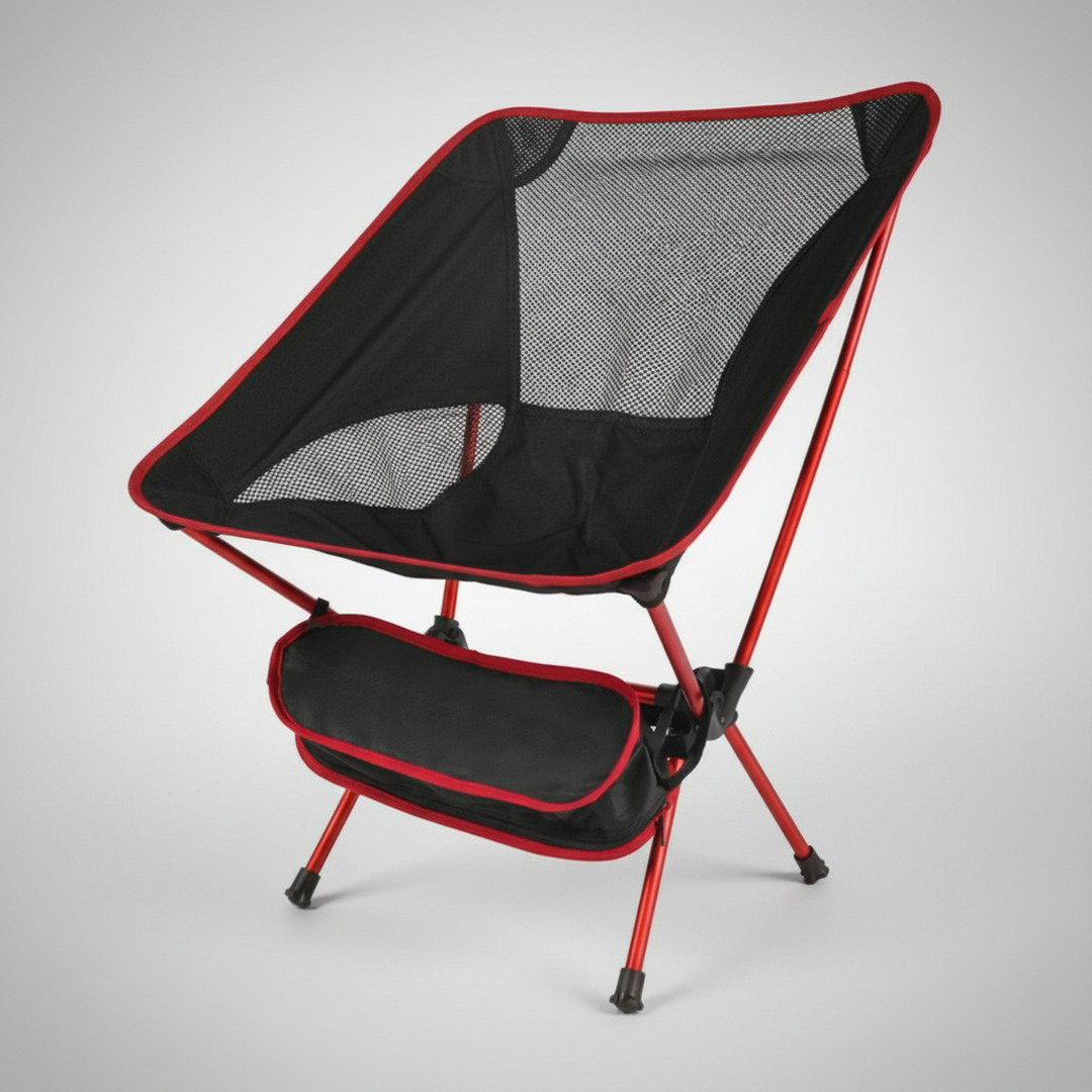 Ergonomická skládací kempingová židle pro venkovní odpočinek